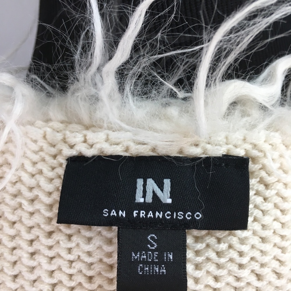 !! I.N San Francisco faux fur vest - Picture 6 of 7